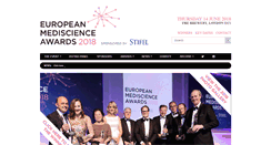Desktop Screenshot of mediscience-event.co.uk