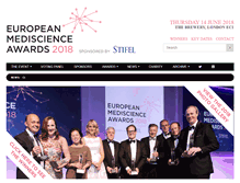 Tablet Screenshot of mediscience-event.co.uk